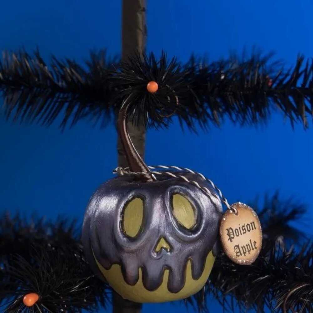 LeeAnn Kress - Poison Apple Ornament -- Bethany Lowe Designs - Purple - Poison